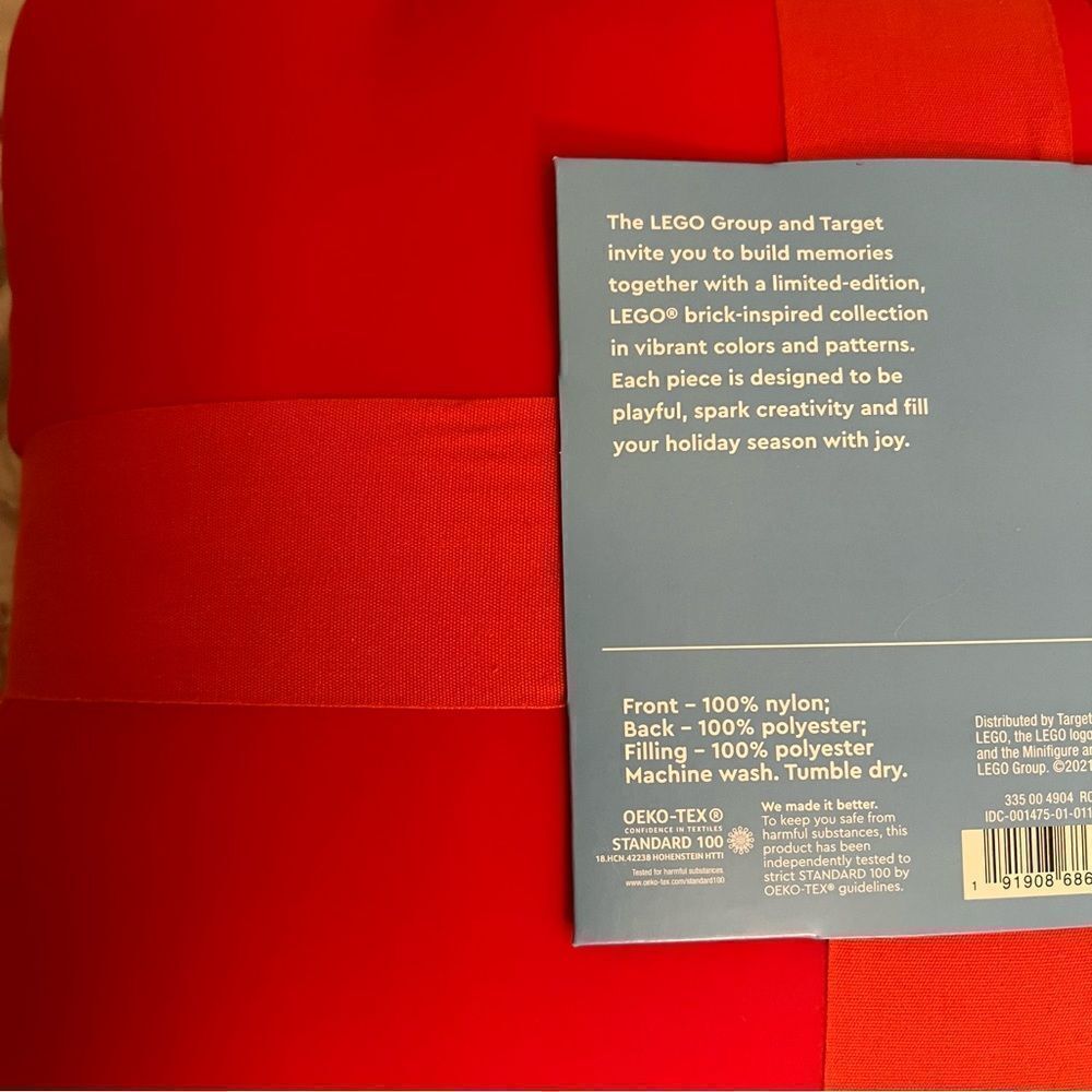 LEGO Collection x TARGET Color Block Puffer Throw Blanket - Picture 7 of 7